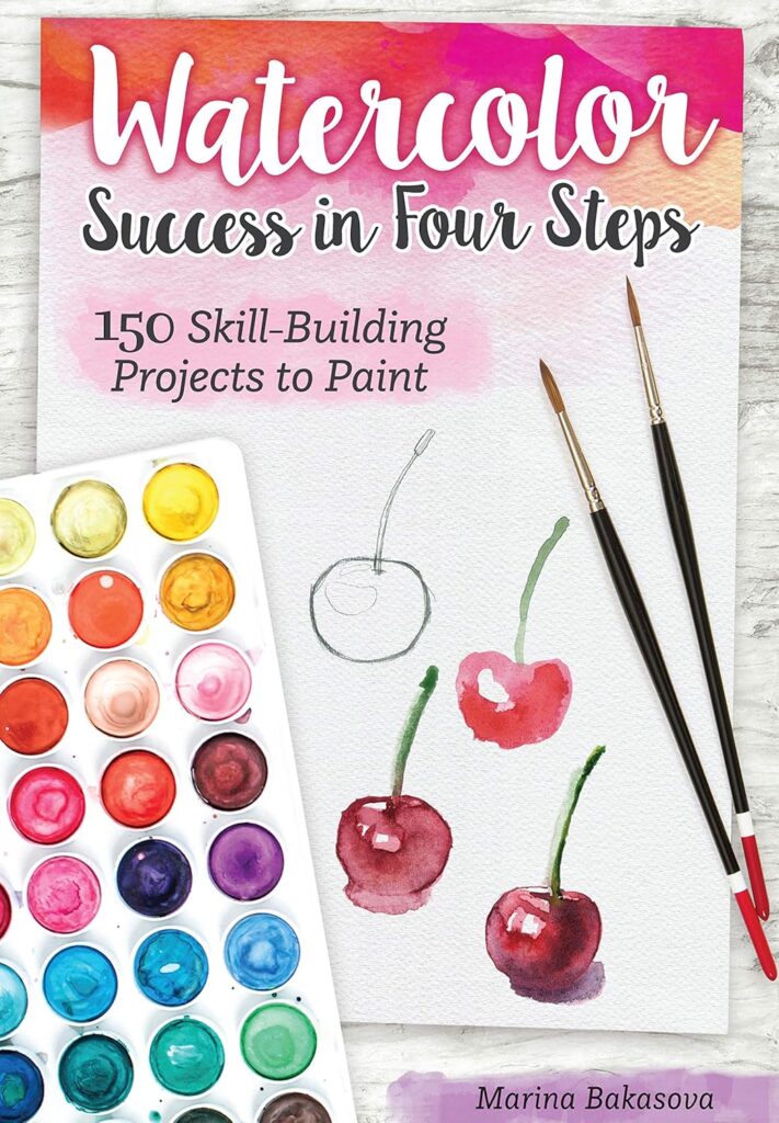 Watercolor Success in Four Steps by Marina Bakasova